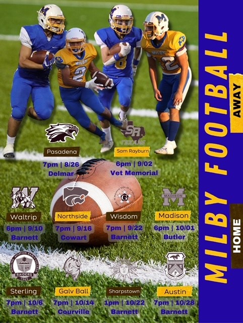Football and Volleyball Games Schedule